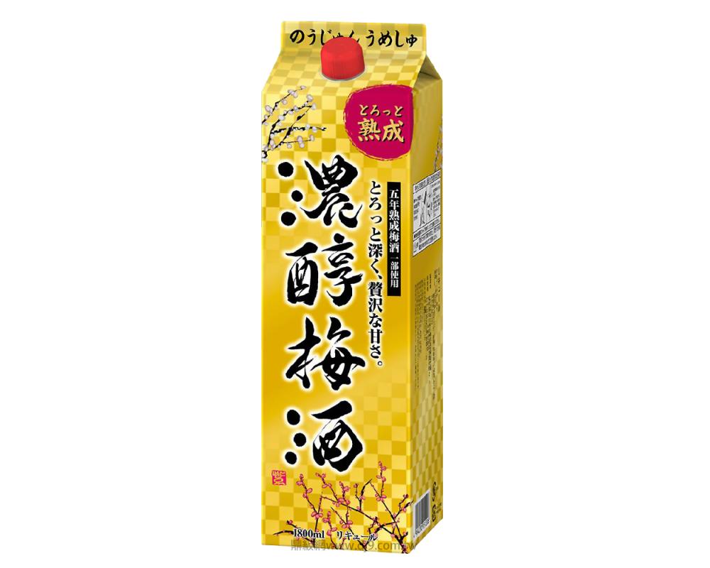 Asahi朝日濃醇梅酒1.8L