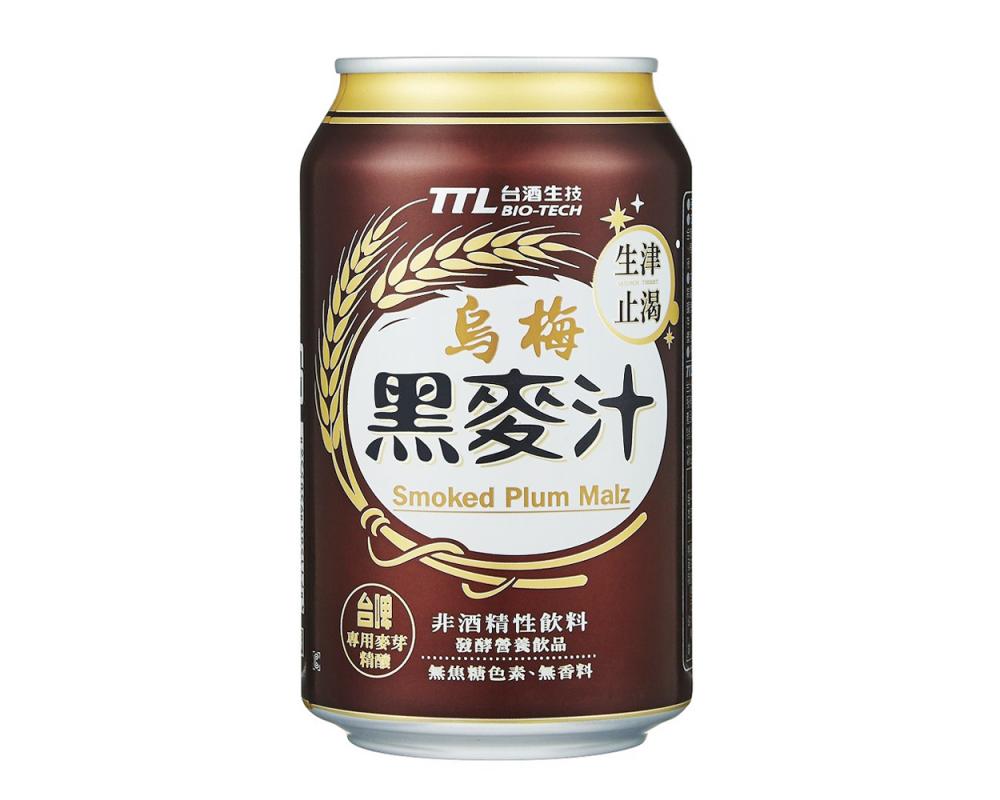 台酒TTL烏梅黑麥汁(330mlx24罐)