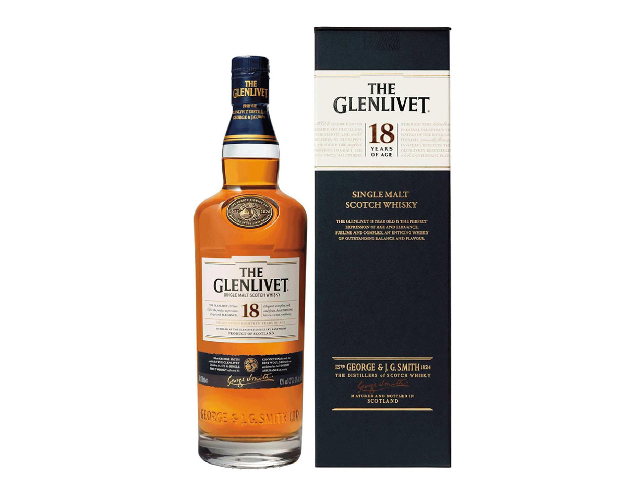 格蘭利威 18年單一麥芽威士忌(舊版)