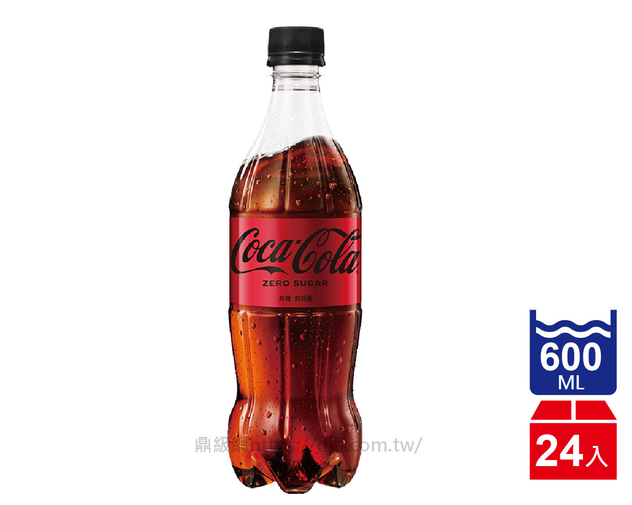 可口可樂Zero(600mlx24瓶)