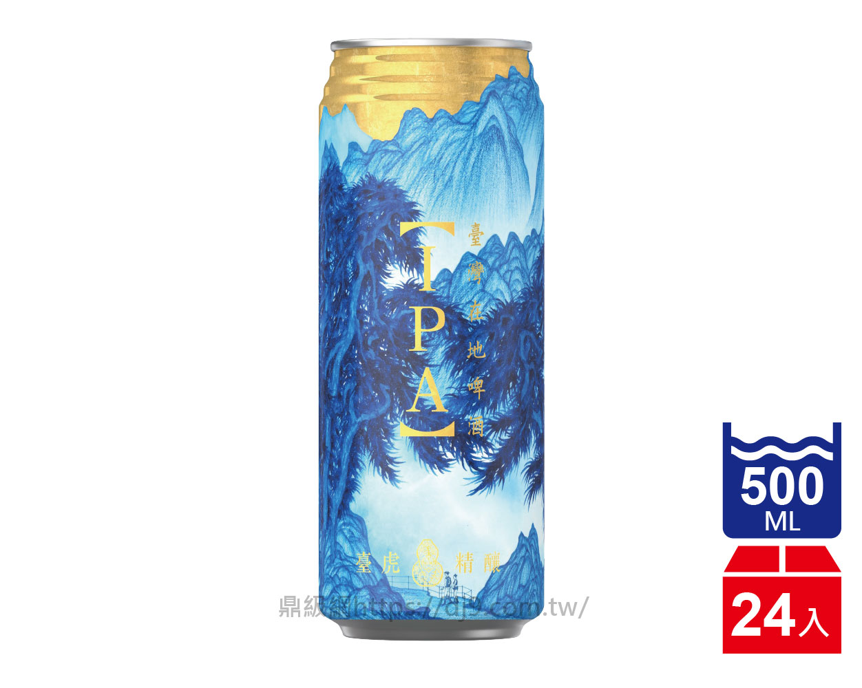臺虎精釀 IPA啤酒(500mlx24入)
