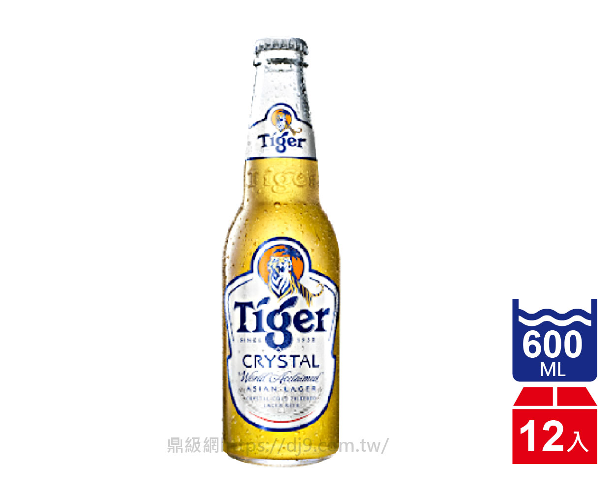TIGER 虎牌冰釀啤酒(600mlx12入)