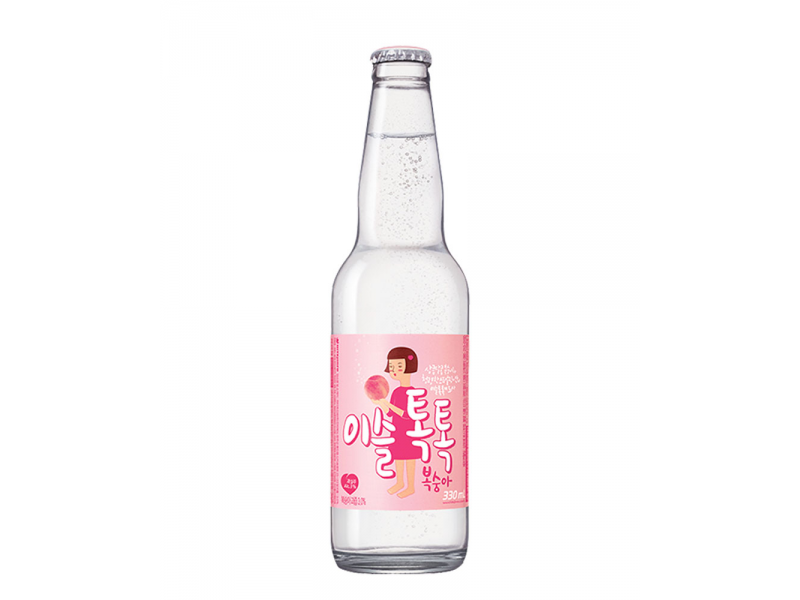 真露水蜜桃燒酒