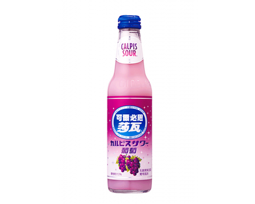 可爾必思沙瓦乳酸菌氣泡酒-葡萄風味