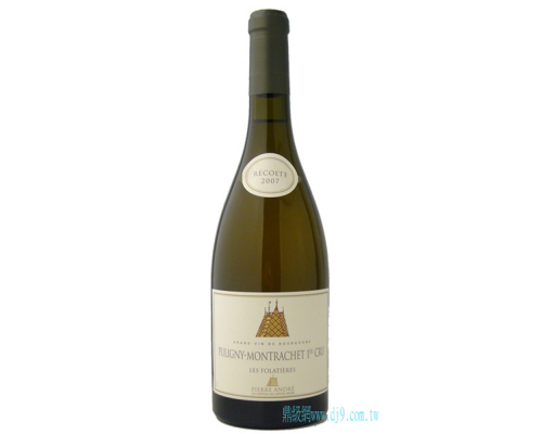 勃根地皮耶安得黑酒莊普利尼夢哈榭一級白酒2007