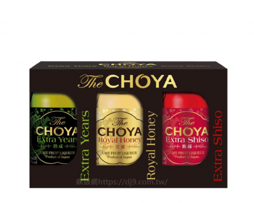 CHOYA 三入梅酒組合60mlx3入